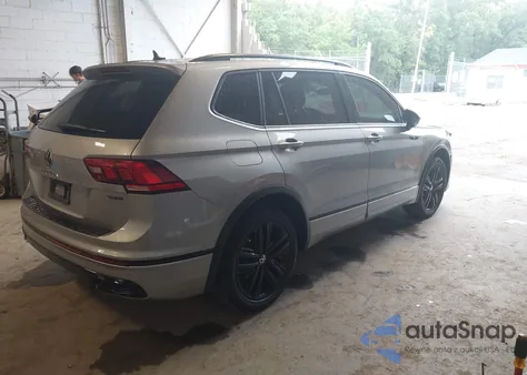 2022 Volkswagen Tiguan 2.0T Se R-Line Black из США, поврежденный, VIN 3VV8B7AX6NM165722